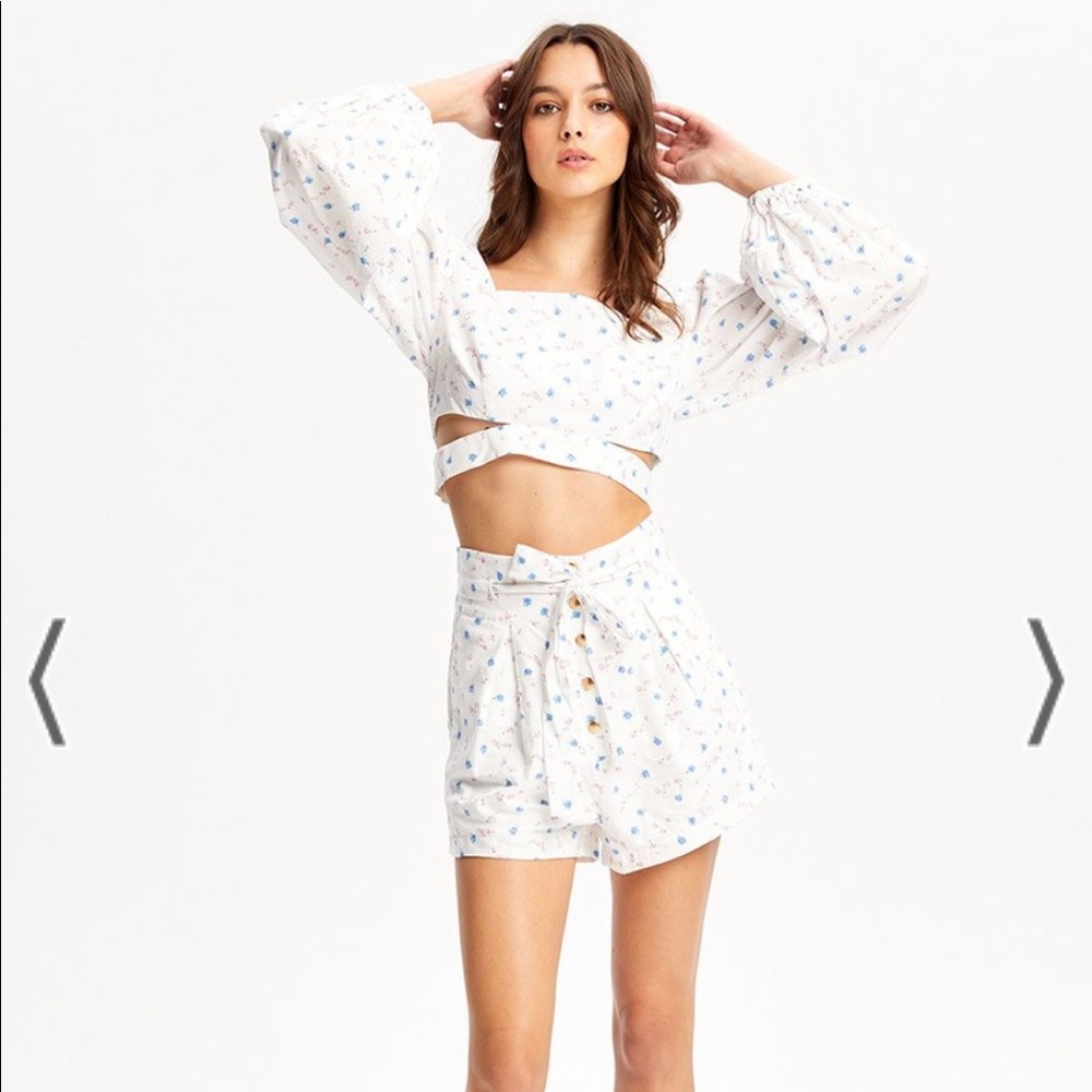 Alice McCall Limonata Set (Top and Shorts)